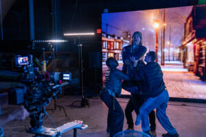 filming The Long Walk Home adaptation